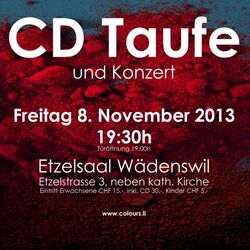 colours CD Taufe «Red Dust»
